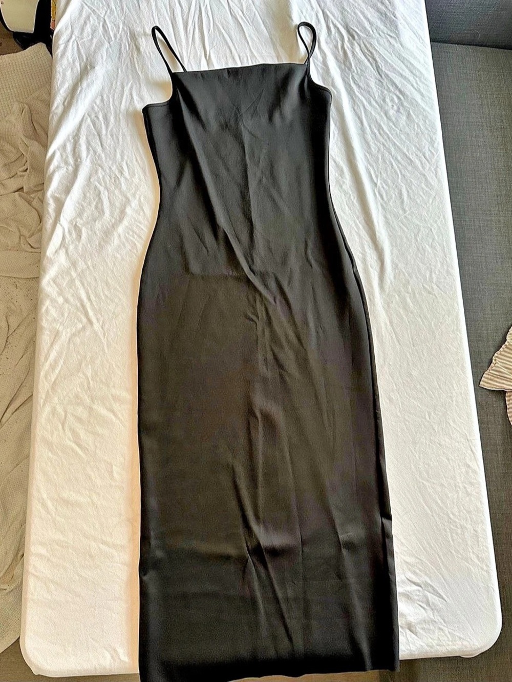 Good American Black Slip Dress Size 2